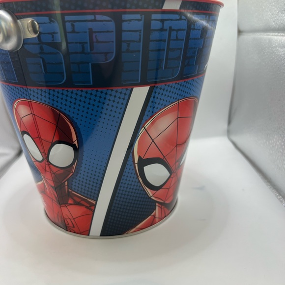 COPY - Spider-man Tin Bucket Marvel Beach Toy, Halloween, Easter - Picture 2 of 7